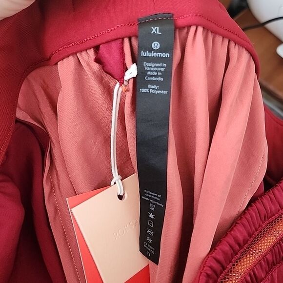 Lululemon Red Limited Edition Roksanda Ilinčić Colaboration Maxi Skirt XL - Picture 10 of 12